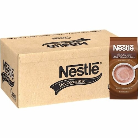 Nestle Hot Cocoa Mix, Supreme, 1.75 lb Bags, BN, 45PK NES12192